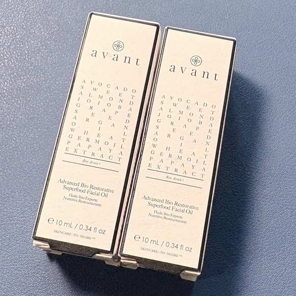 Lot of 2 avant Advanced Bio Restorative Superfood Facial Oil 10 ml/0.34 oz NIB - Picture 1 of 3
